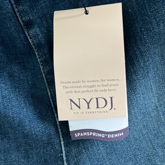 NYDJ Pull-On Super Skinny Ankle Jeans with slit - Picture 5 of 9